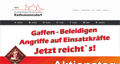 Desktop Screenshot of ff-rathsmannsdorf.de